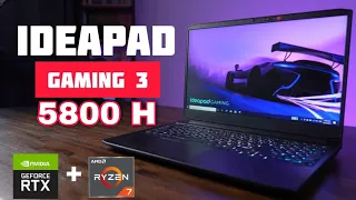Lenovo Ideapad gaming 3 - Ryzen 7 5800H and Rtx3050Ti | 2021 review |