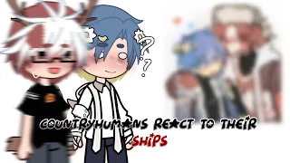 //🌎×countryhumans react(rate) to their ships🌏×//bad grammar//ft. so many countries//gacha club