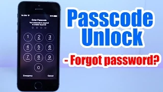 Passcode Unlock Iphone 5, 5S, 5C, 6, 6 plus, 4s, 4, / Forgot Passcode / Iphone Disabled any iOS