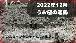 【占い】うお座12月運勢ホロスコープ、よりタロットカードとルノルマンカードリーディン