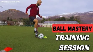 IMPROVE your BALL HANDLING skill with this BALL MASTERY training SESSION !