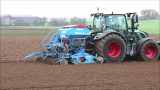 Fendt 512 mit Solitair 9 bei der Aussaat!