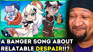 Reacting to The Chalkeaters - Genshin Impact Song: ONE MORE PULL | Ft. Black Gryph0n & Rustage