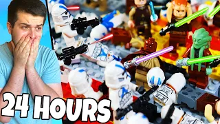 I built the Largest LEGO Order 66 Battle in 24 Hours...