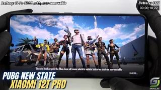 Xiaomi 12T Pro test game PUBG New State | Snapdragon 8+ Gen