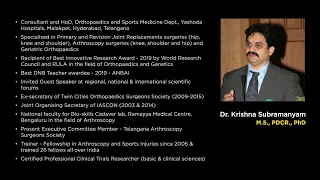 Dr Krishna Subramanyam- MPFL Reconstruction