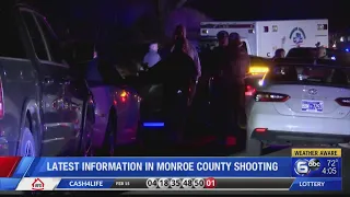 Latest information in Monroe County shooting