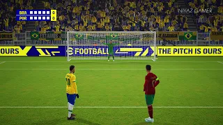 PES 2022 | BRAZIL vs PORTUGAL | Penalty Shootout | Ronaldo vs Neymar | eFootball 2022 Gameplay PC