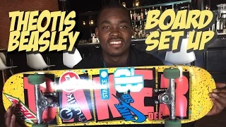 THEOTIS BEASLEY SOPHISTICATED BOARD SET UP AND INTERVIEW