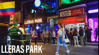 NIGHTLIFE  LLERAS PARK WALK MEDELLIN, COLOMBIA 4K  🇨🇴 RODRIGO Tv