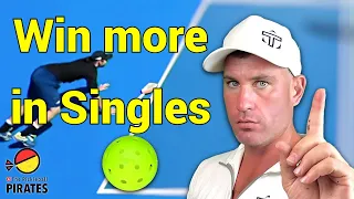 WIN More Singles Matches with These Pickleball Strategies