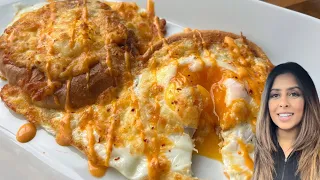 Cheesy Eggy Bagel in the AIR FRYER OVEN