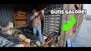 Free Storage unit with GUNS! ( Journey to the Tesla Cybertruck Ep.4)