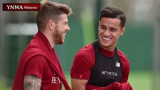 International players  back to Melwood