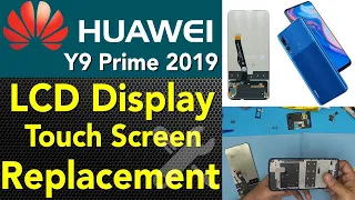 Change The Touch Screen For The Old Mobile | Restoring Huawei Y9 2019 Phone | Ghost Mobile Repair