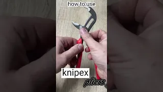 do you know? how to use knipex pliers? #shorts #knipex #tips #tools