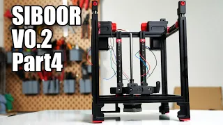 SIBOOR Voron 0.2 Build Part 4: X Axis, Belts, & Bed