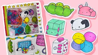 HAZ TUS STICKERS CASEROS DE FIDGET TOYS