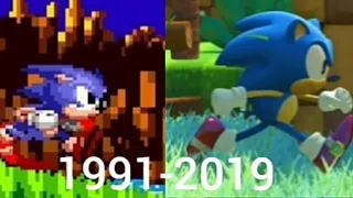 Эволюция игр Sonic the Hedgehog (1991-2019)