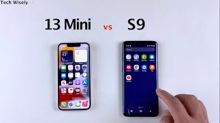 iPhone 13 Mini vs S9 | SPEED TEST