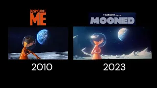 Vector on the Moon Comparison 2010 VS 2023