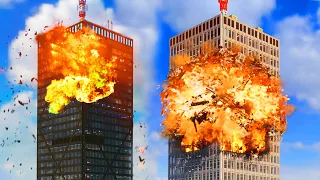 Realistic Building Destruction 😱 Teardown