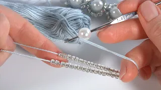 How to Crochet SMART, GENTLE and FAST/Super BEAUTIFUL Crochet with Beads and Seed Beads