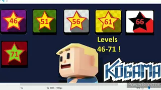Levels Update ?! KoGaMa 46-75!