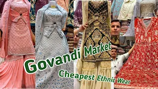 Govandi Market Dress Material,Gown,Sharara,GararaDaily Wear Cheapest Shop||Govandi Market