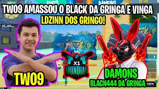 TWO9 VS DAMONS O BLACKN4444 DA GRINGA - TWO9 VINGA LDZINN E SPLASH DE FORMA SURREAL - X1 MUNDIAL!