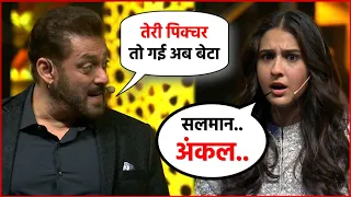 Sara Ali Khan Calls Salman Khan "UNCLE" | Salman And Sara Ali Khan Comedy !