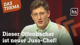 Philipp Türmer startet mit Kampfansage an den Kanzler | hessenschau DAS THEMA