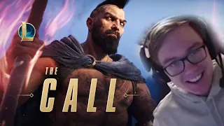 Thebausffs Reacts to "The Call | Season 2022 Cinematic - League of Legends" (+chat)