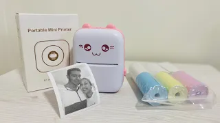 Unboxing | Portable Bluetooth Mini Thermal Printer