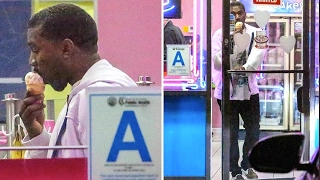 Kanye West And Kim Kardashian Enjoy Late Night Ice Cream Treat