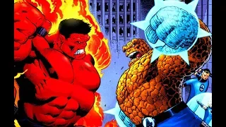 Thing vs. Red Hulk