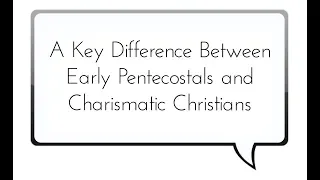 Candid Chat with John Alley - Differences between Pentecostals and Charismatics