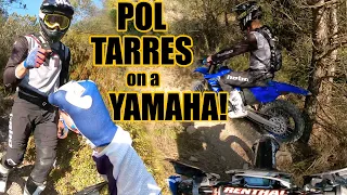 POL TARRES on the YAMAHA! | First Ride *exclusive*