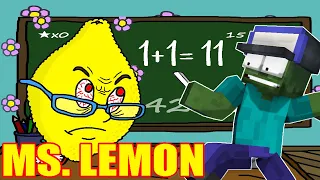 Monster School : MS LEMONS CHALLENGE - Minecraft Animation