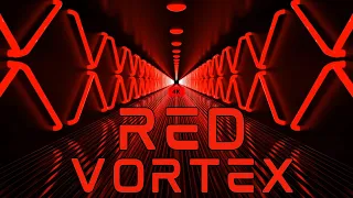 Journey through the Red Vortex - An Immersive visual experience - Red Tunnel Video