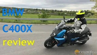 BMW C400X medium size scooter review (4K) - Onroad.bike