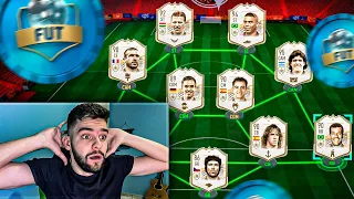 *ÉPICO* CONSEGUI O RECORDE MUNDIAL DE ICONS NO FUT DRAFT!! FIFA 21