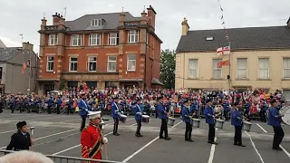 Legananny and Ardarragh mass accordion band Rathfriland Tattoo