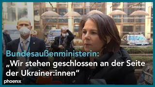 Statement von Bundesaußenministerin Annalena Baerbock am 04.03.22