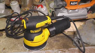 Орбиталка Dewalt dwe6423. Сравнение эксцентриковой шлифмашины с плоскошлифовальной и ленточной