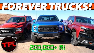 These Are The Top 15 Trucks And SUVs That Will Last Forever!