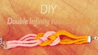 DIY: Double Infinity Knot Bracelet