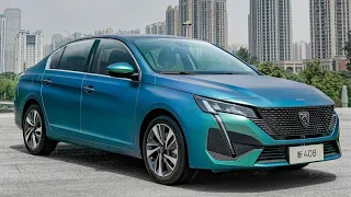 2023 Peugeot 408 sedan for China market only.