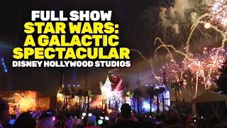 NEW "Star Wars: A Galactic Spectacular" Nighttime Show at Disney's Hollywood Studios