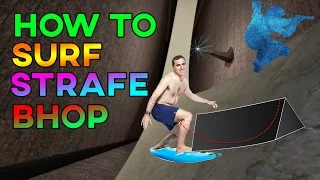 HOW TO SURF, BHOP, AND STRAFE TUTORIAL | CSGO